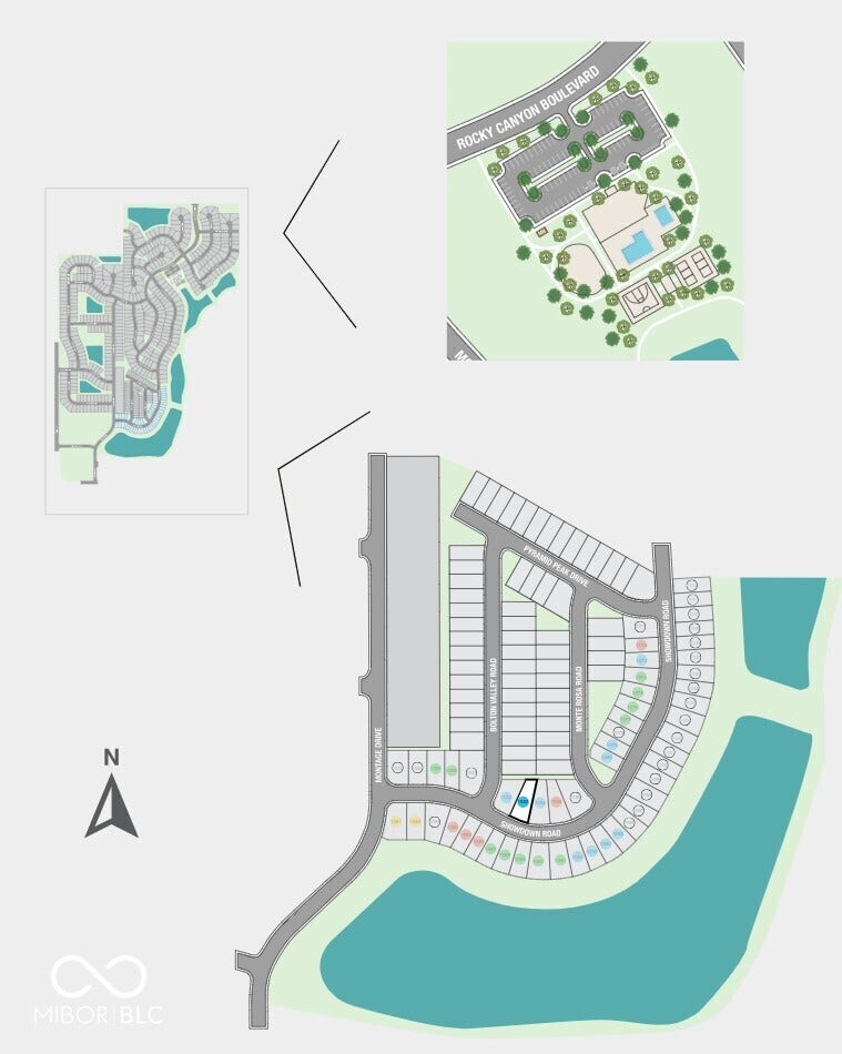 15691 Showdown Road, Noblesville, IN 46060 The Lakes at Finch Creek Site Map