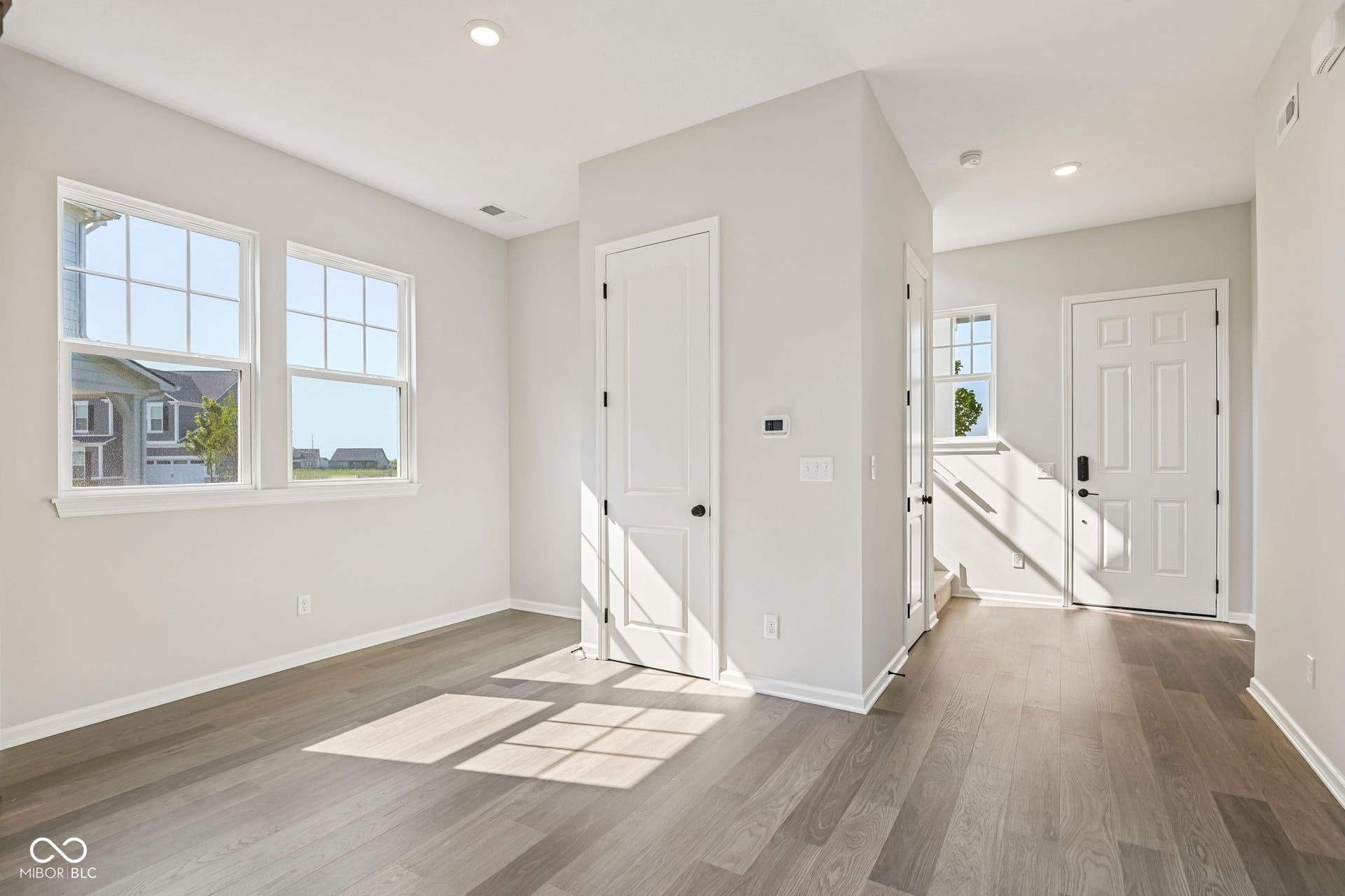 15691 Showdown Road, Noblesville, IN 46060 Bright interior space featuring light-toned wood-finish flooring