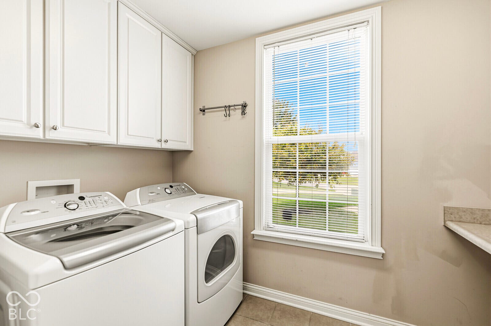Laundry with folding area