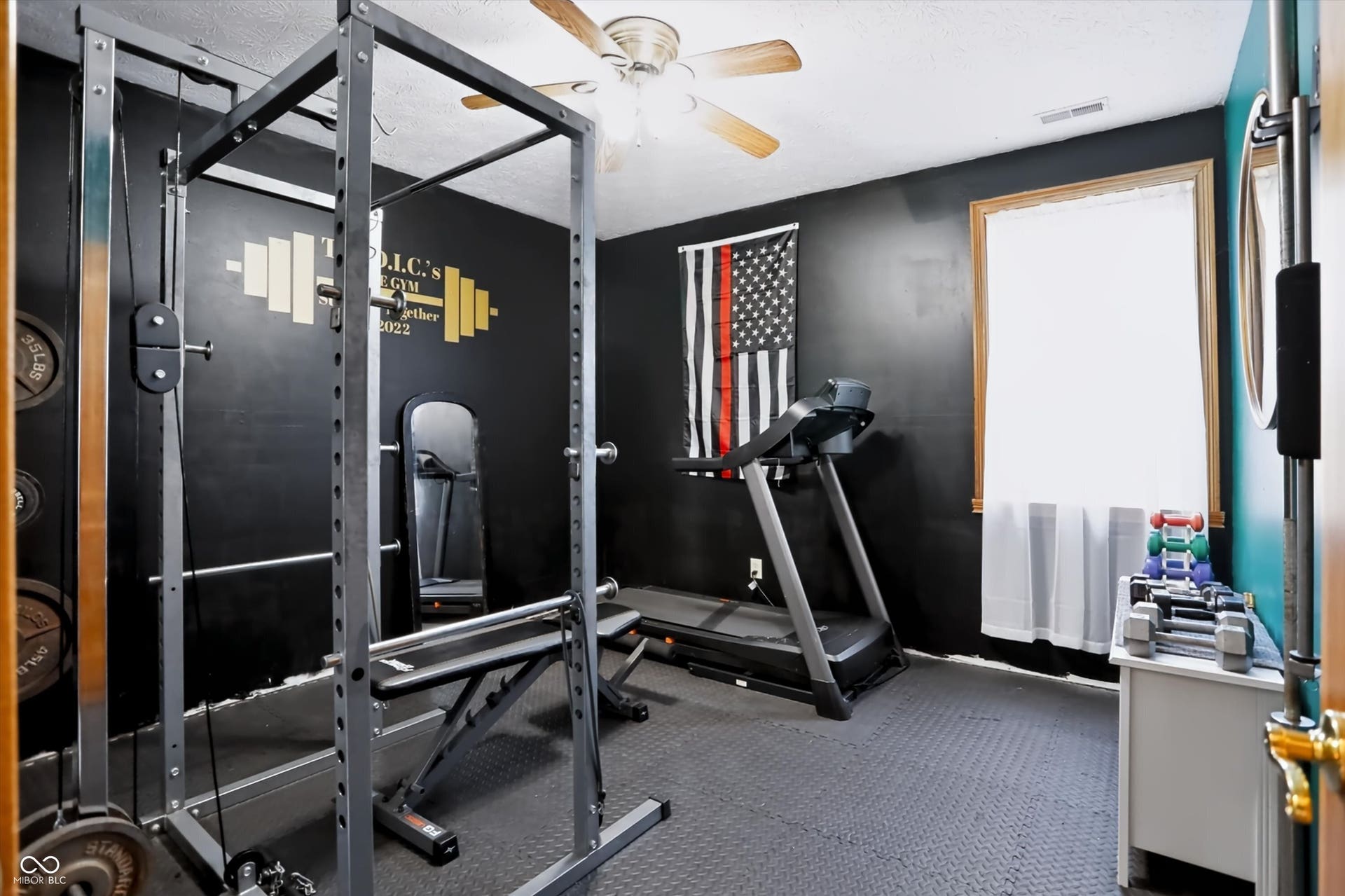 Would be great for Office, or 5th bedroom,  Has egress window and a closet!