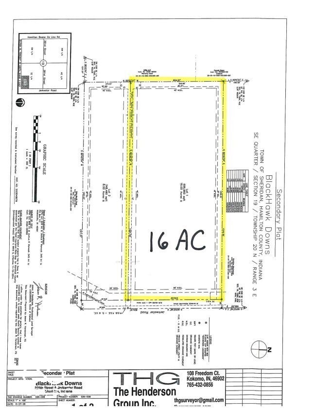 Property photo for 0 (16 Acres) Jerkwater Road, Sheridan, IN