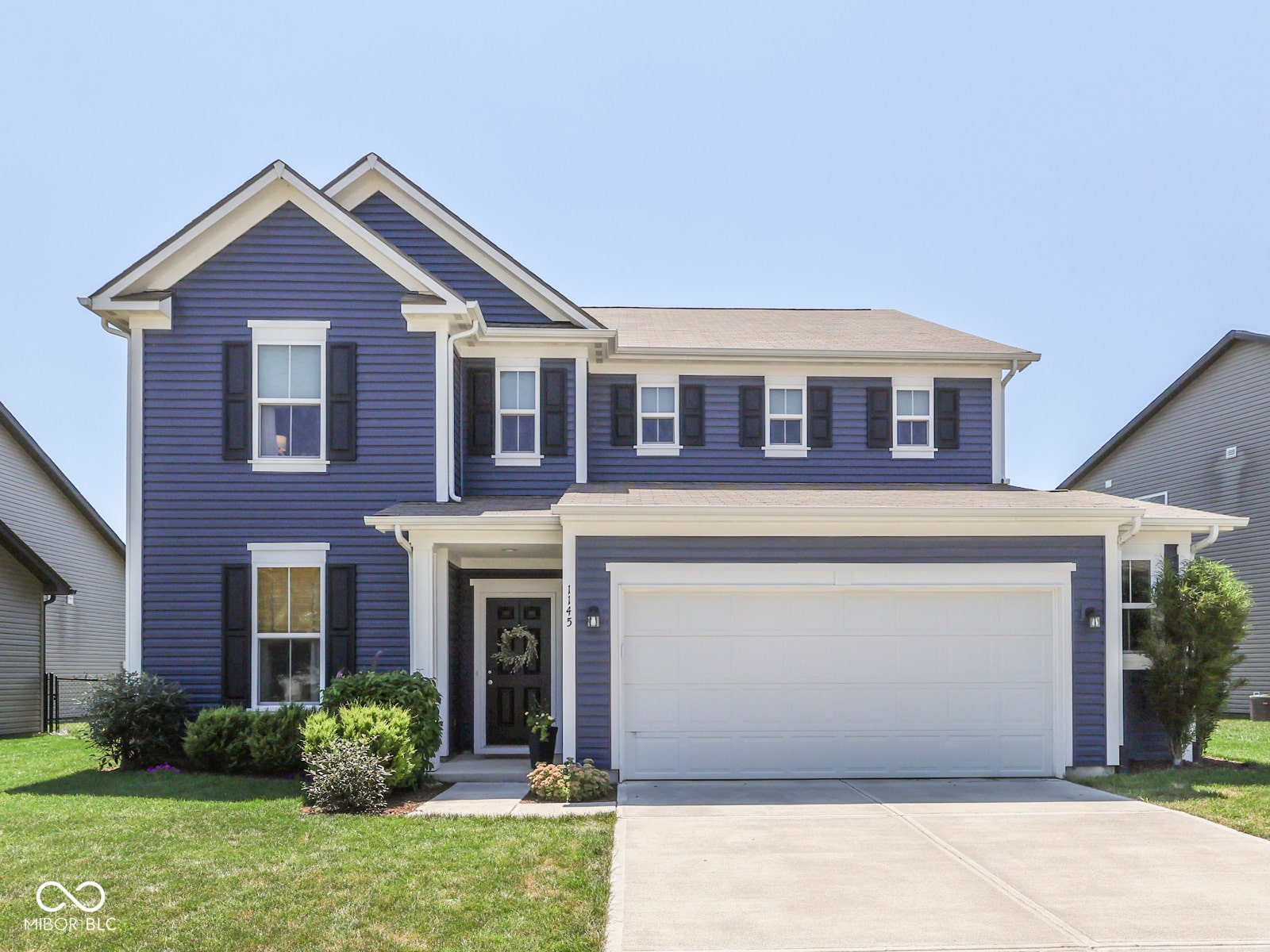 Cobalt Blue stands out in this gorgeous property