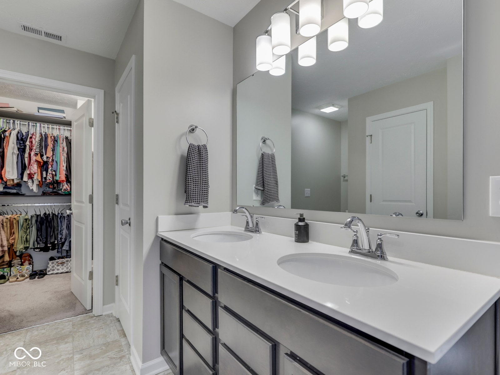 Two sink vanity