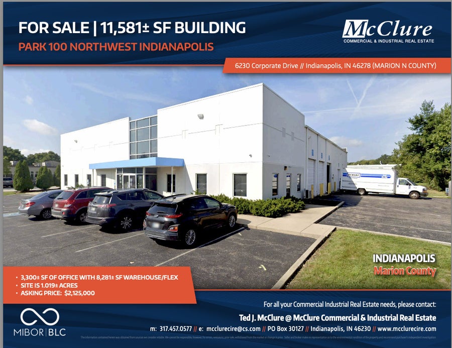 Property photo for 6230 N Corporate Drive, Indianapolis, IN
