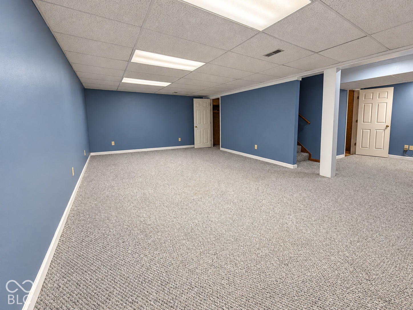 From the other side of basement