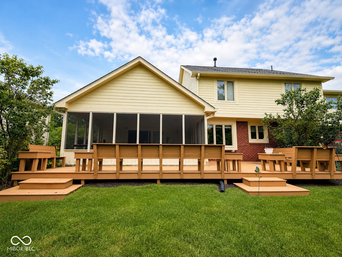 This is the deck for all your gatherings