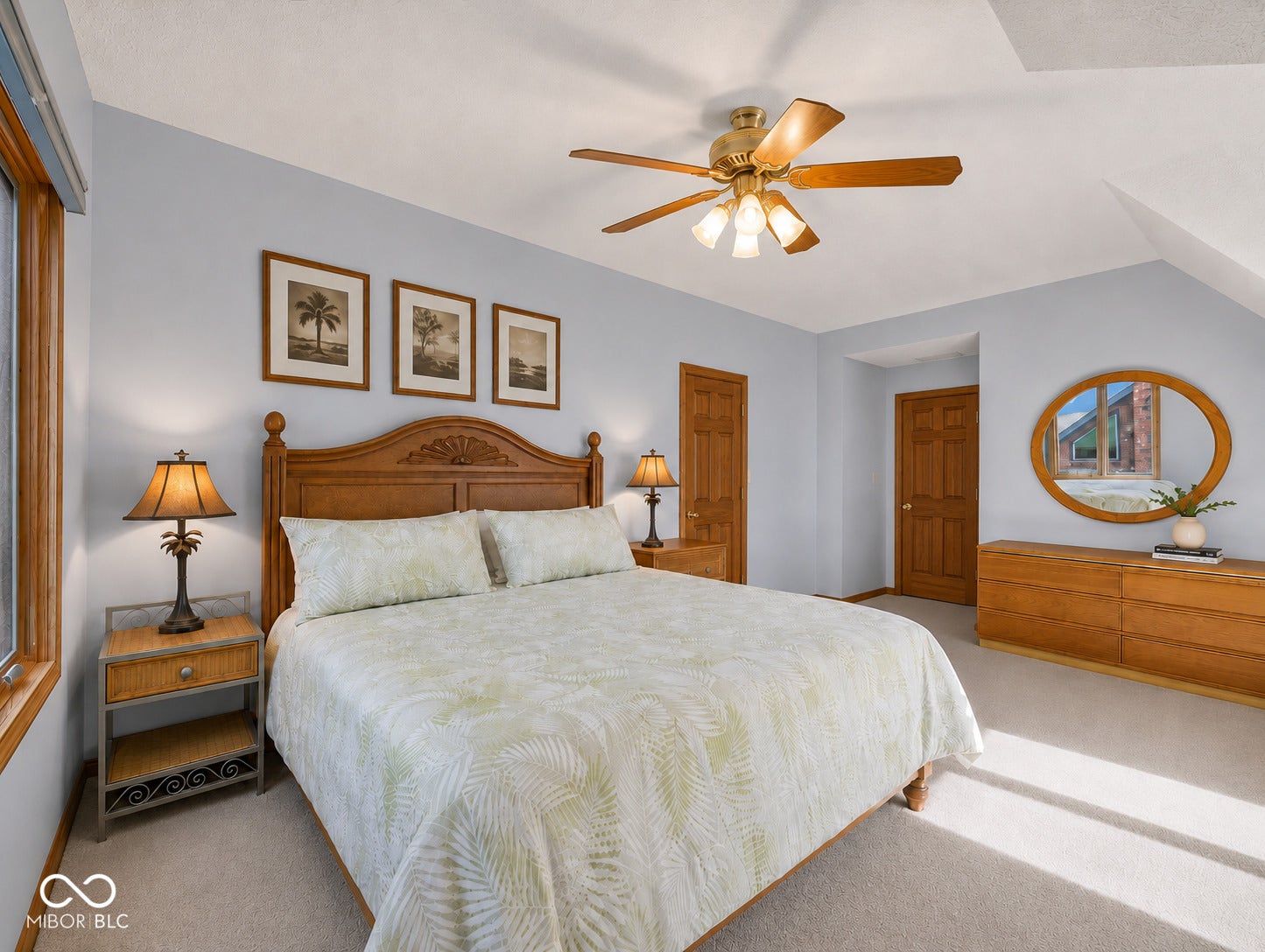 Virtually Altered - Spacious primary bedroom with ensuite