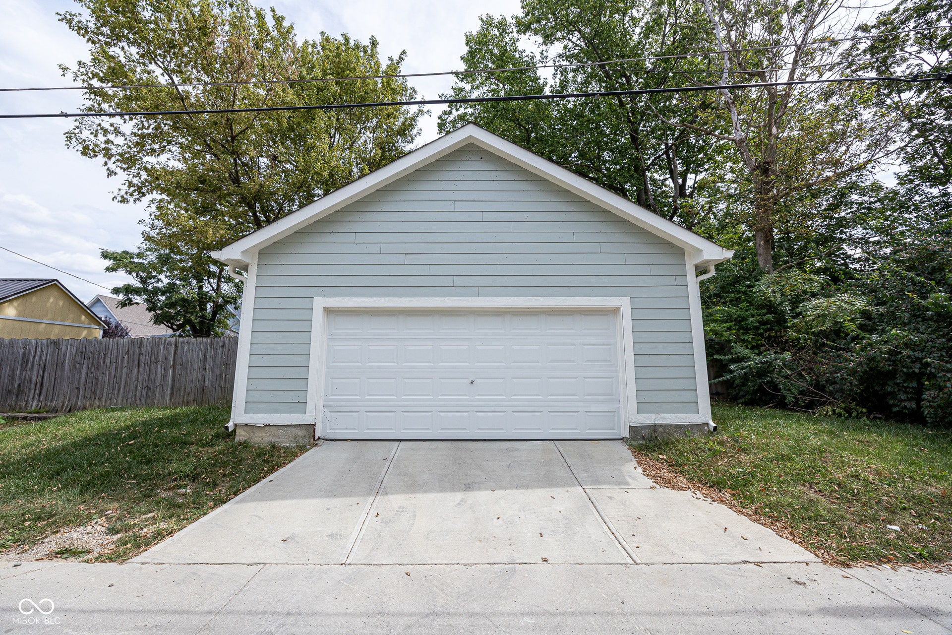 Two Car Detached Garage with Electricity and Car Charger