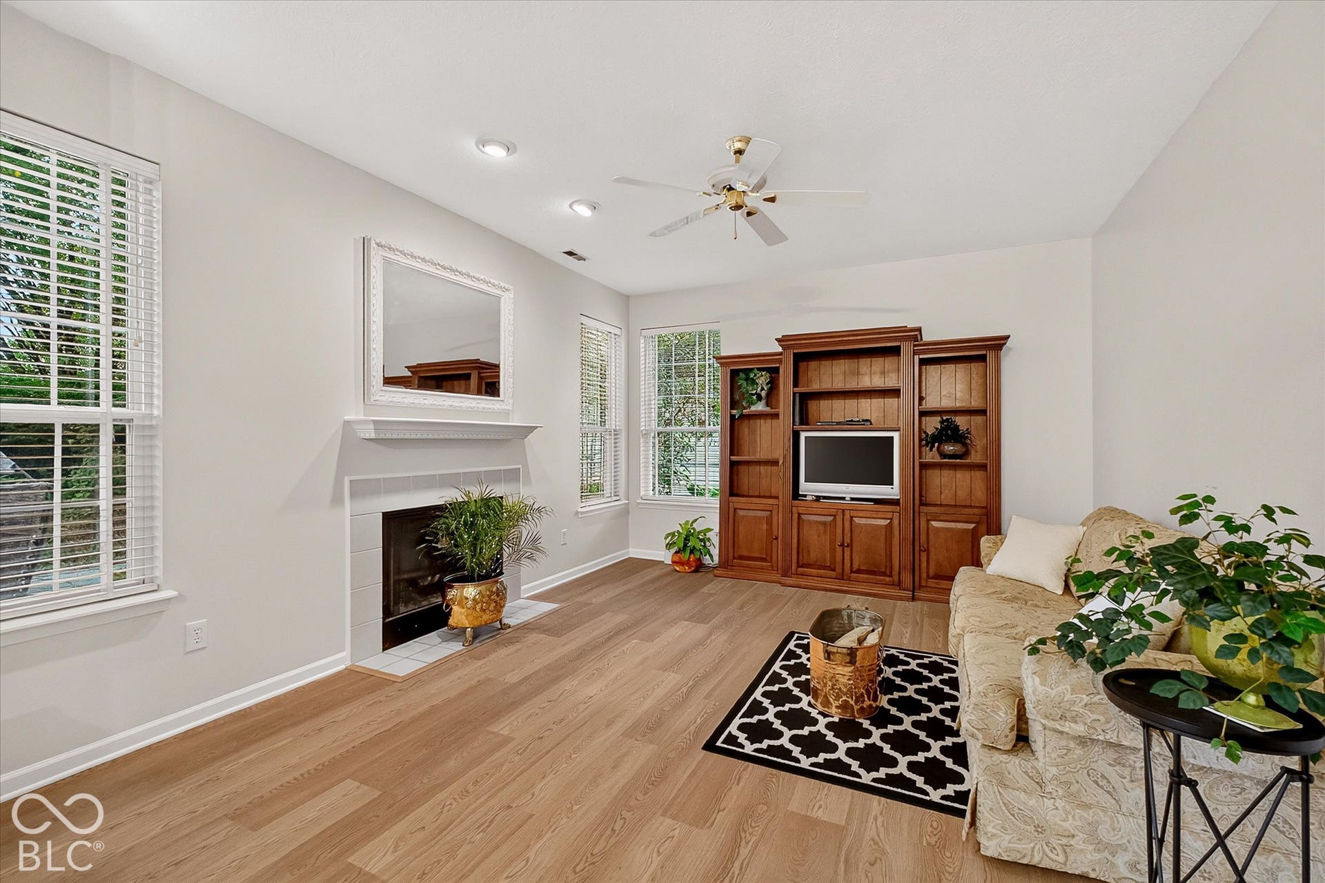 Fresh paint throughout the home, ceilings, walls, doors & trim. Family room with wood burning fireplace.