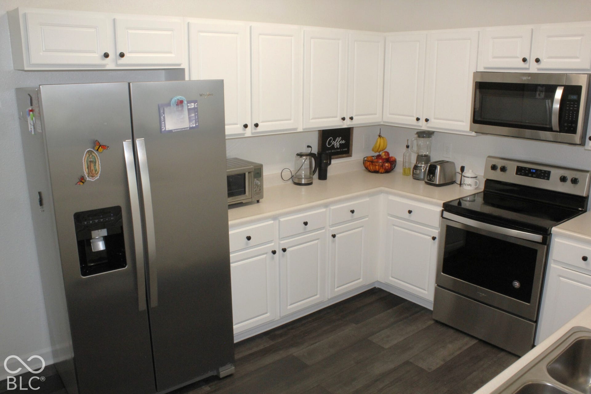All appliances are included: Refrigerator, Oven, Microwave, Dishwasher, Washer & Dryer.