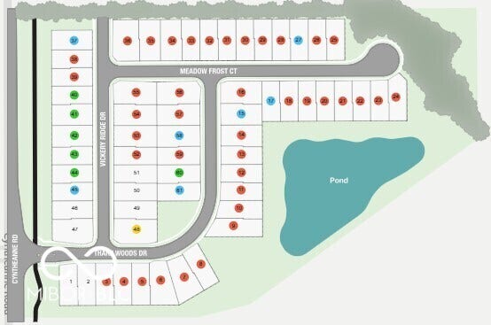 16030 Meadow Frost Court, Fishers, IN 46037 Cyntheanne Woods Community Sitemap