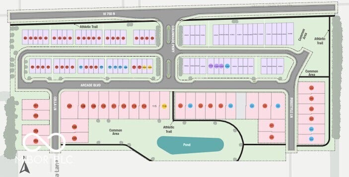 Colonnade Community Sitemap