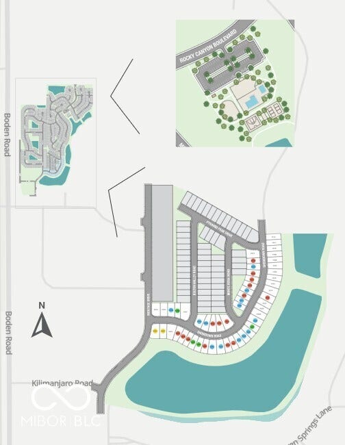 The Lakes at Finch Creek Community Sitemap