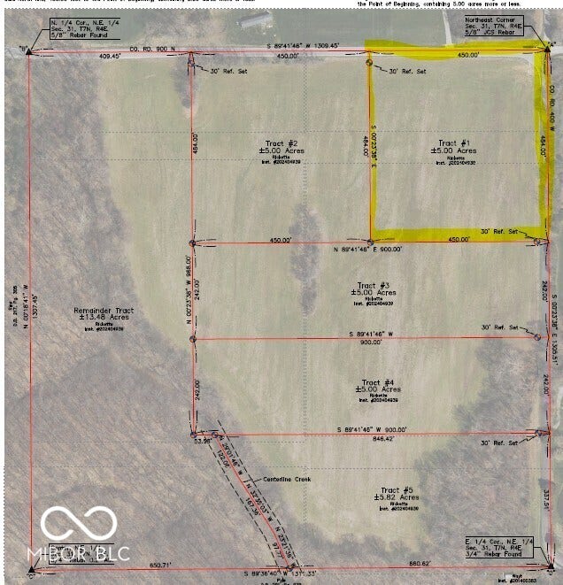 Property photo for Tract 1 W 900 N, Freetown, IN