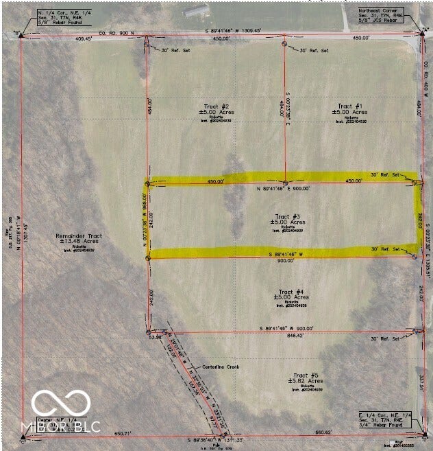 Property photo for Tract 3 W 900 N, Freetown, IN