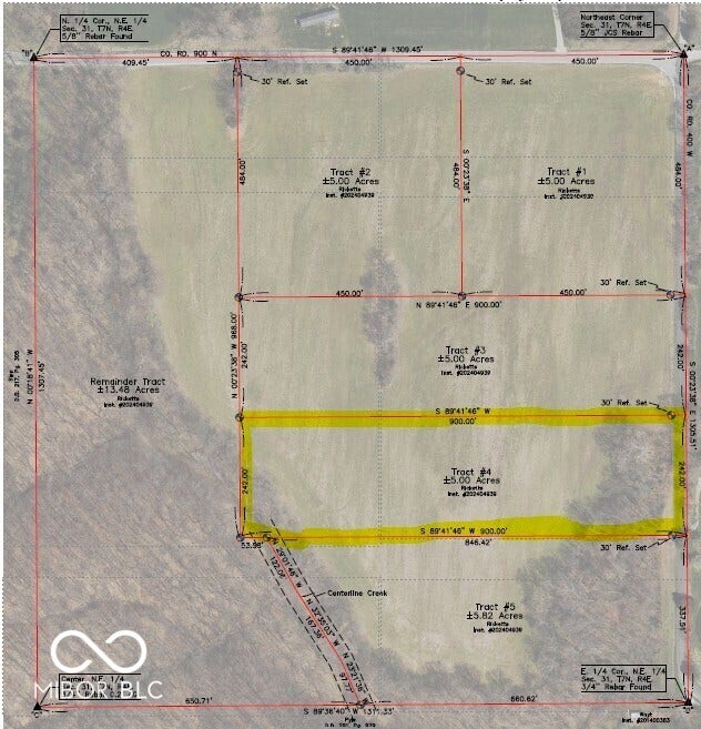Property photo for Tract 4 W 900 N, Freetown, IN
