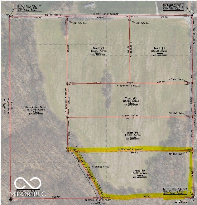 Property photo for Tract 5 W 900 N, Freetown, IN