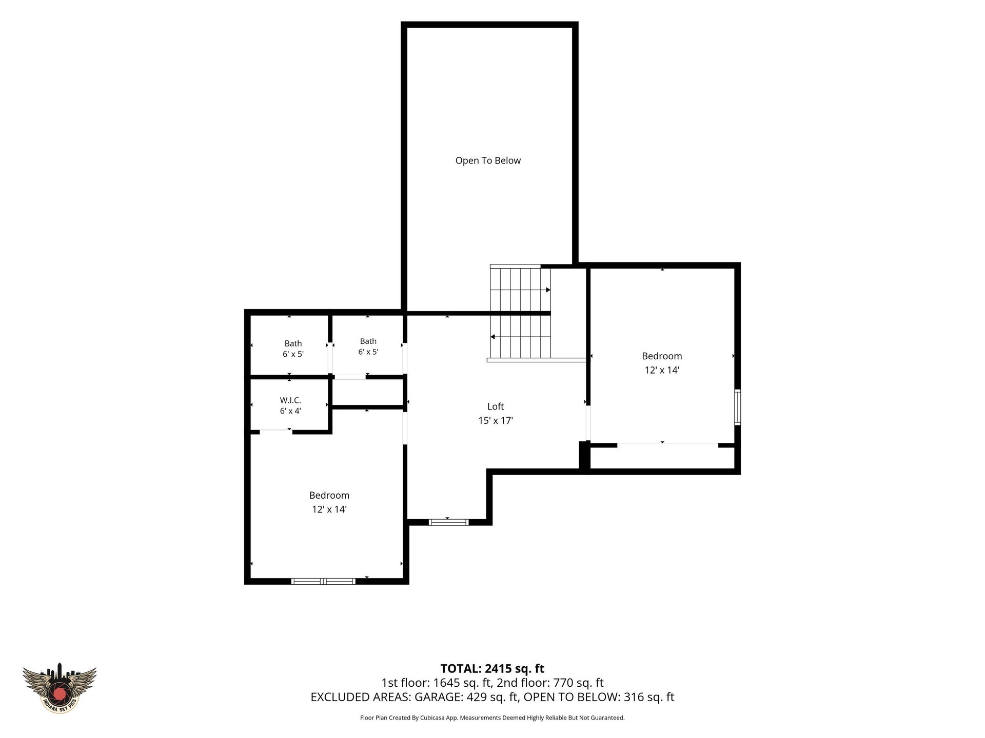 4643 Darla Court, Indianapolis, IN 46239 Floor plan