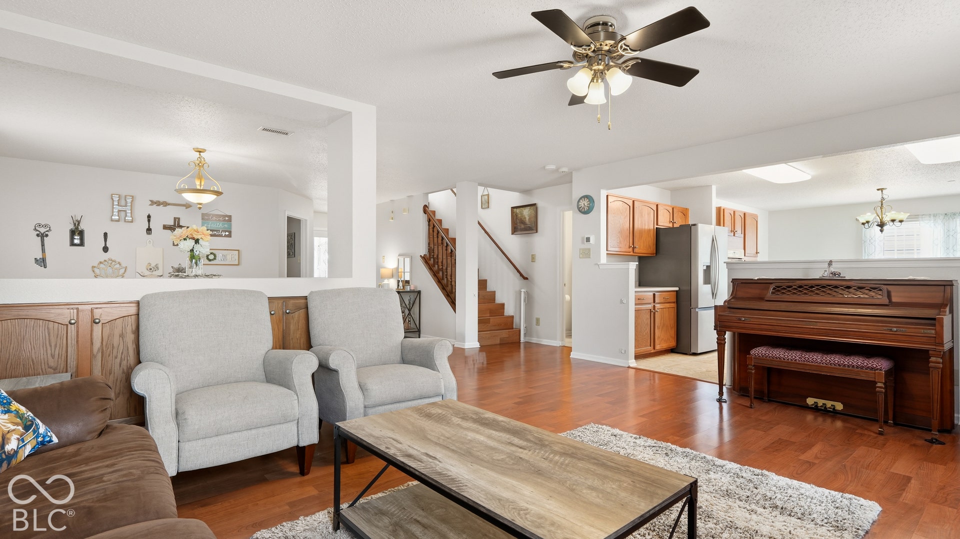 Open area / dining, great room, kitchen
