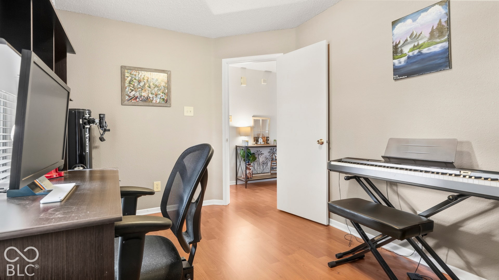 Den/Office area