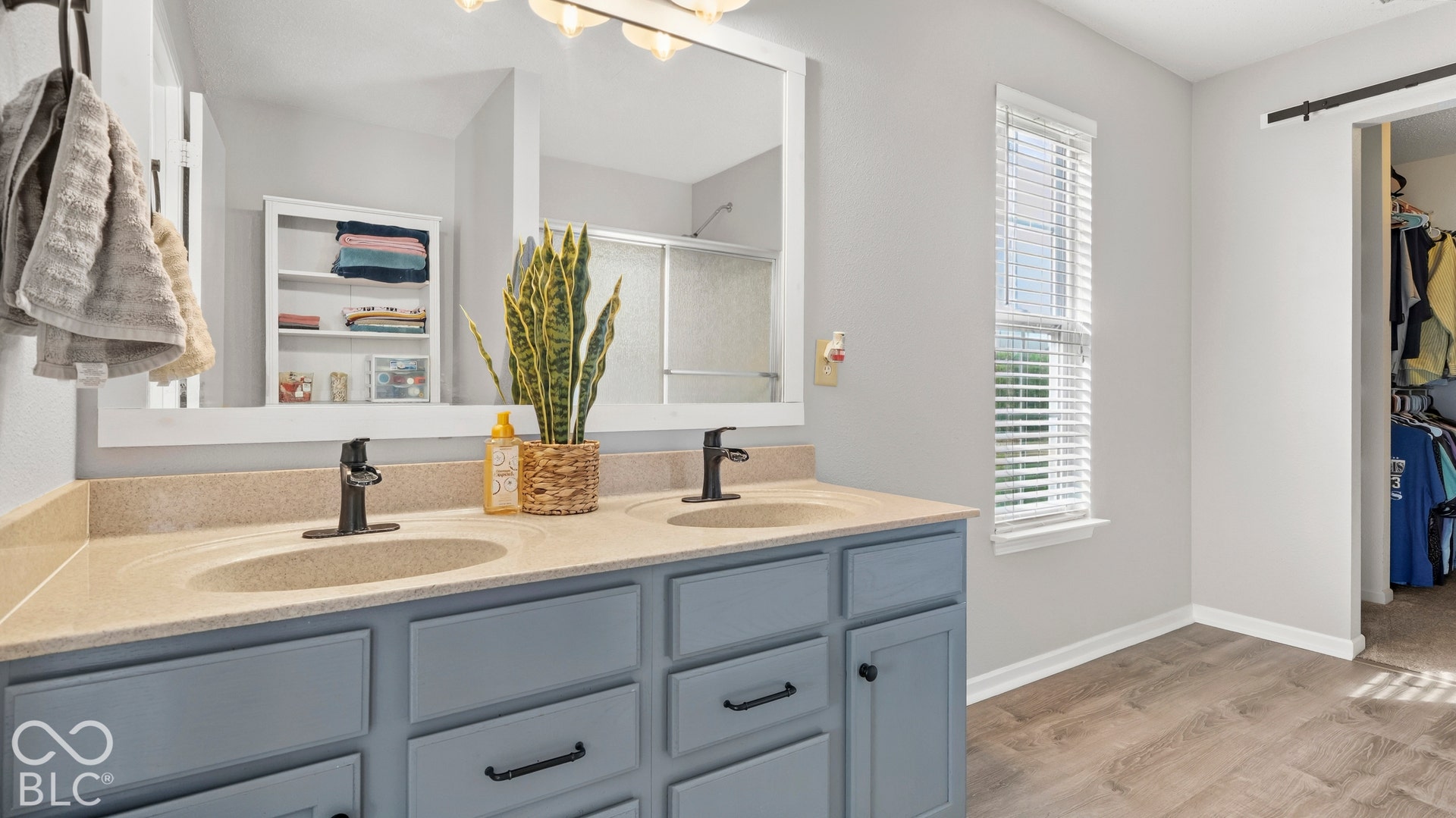 Primary bathroom / double sinks
