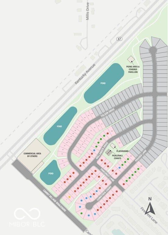Oberlin at Camby Village Community Sitemap
