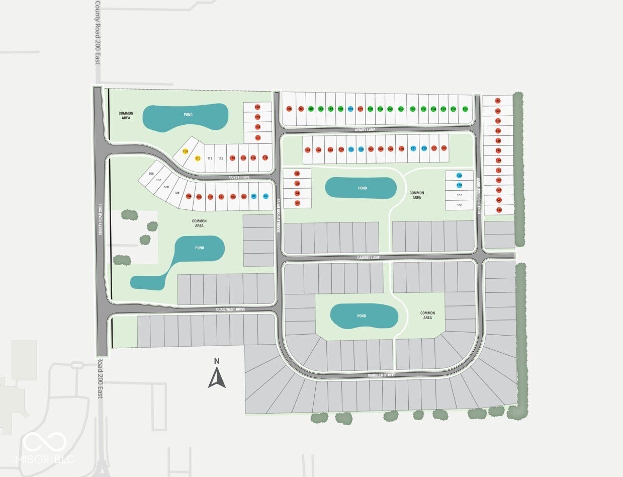 2185 Aviary Lane, Danville, IN 46122 Quail West Sitemap