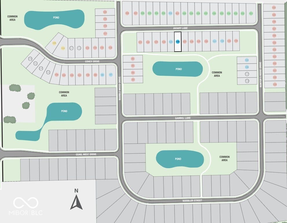 2193 Aviary Lane Site Map