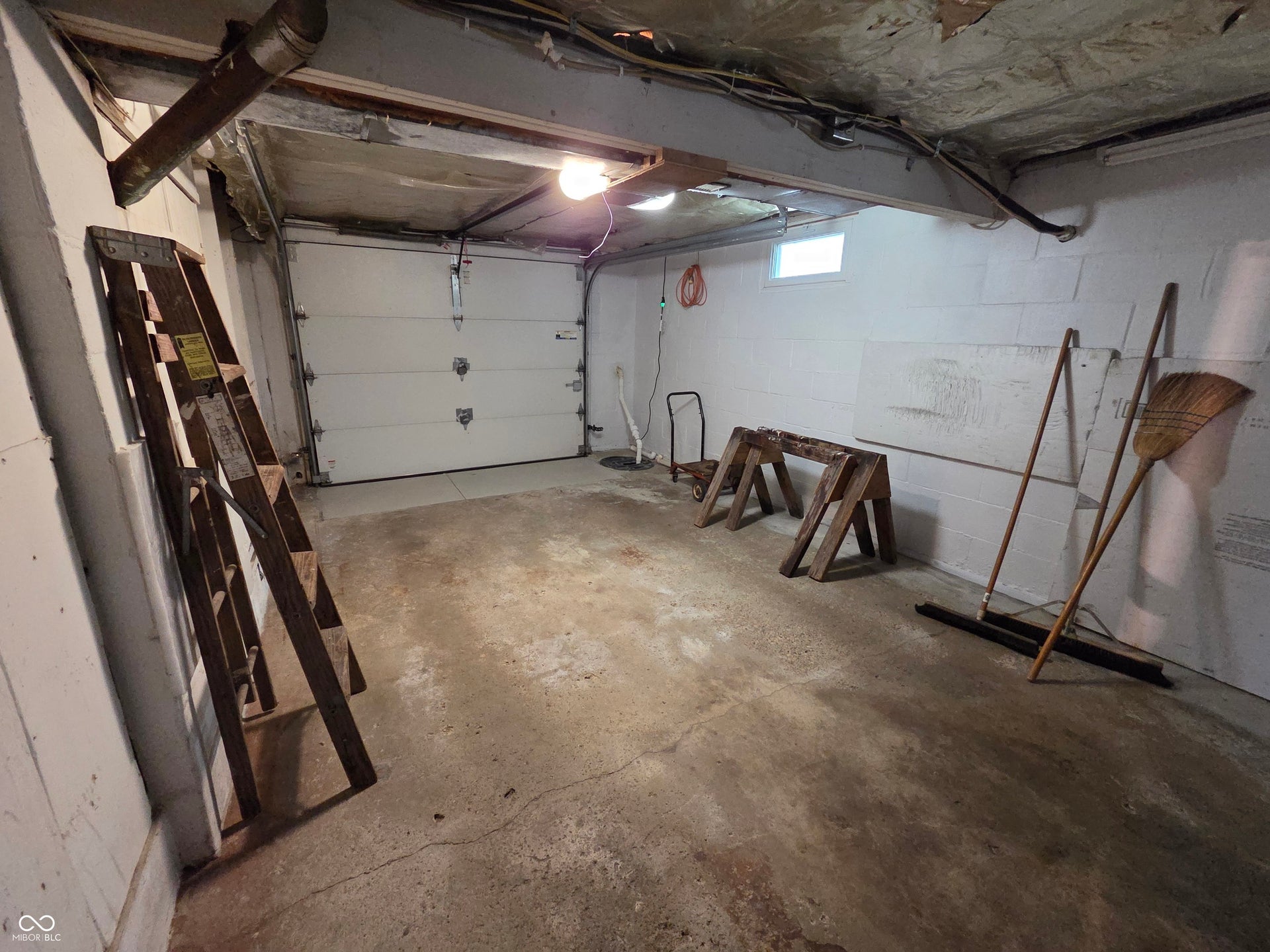 Attached garage