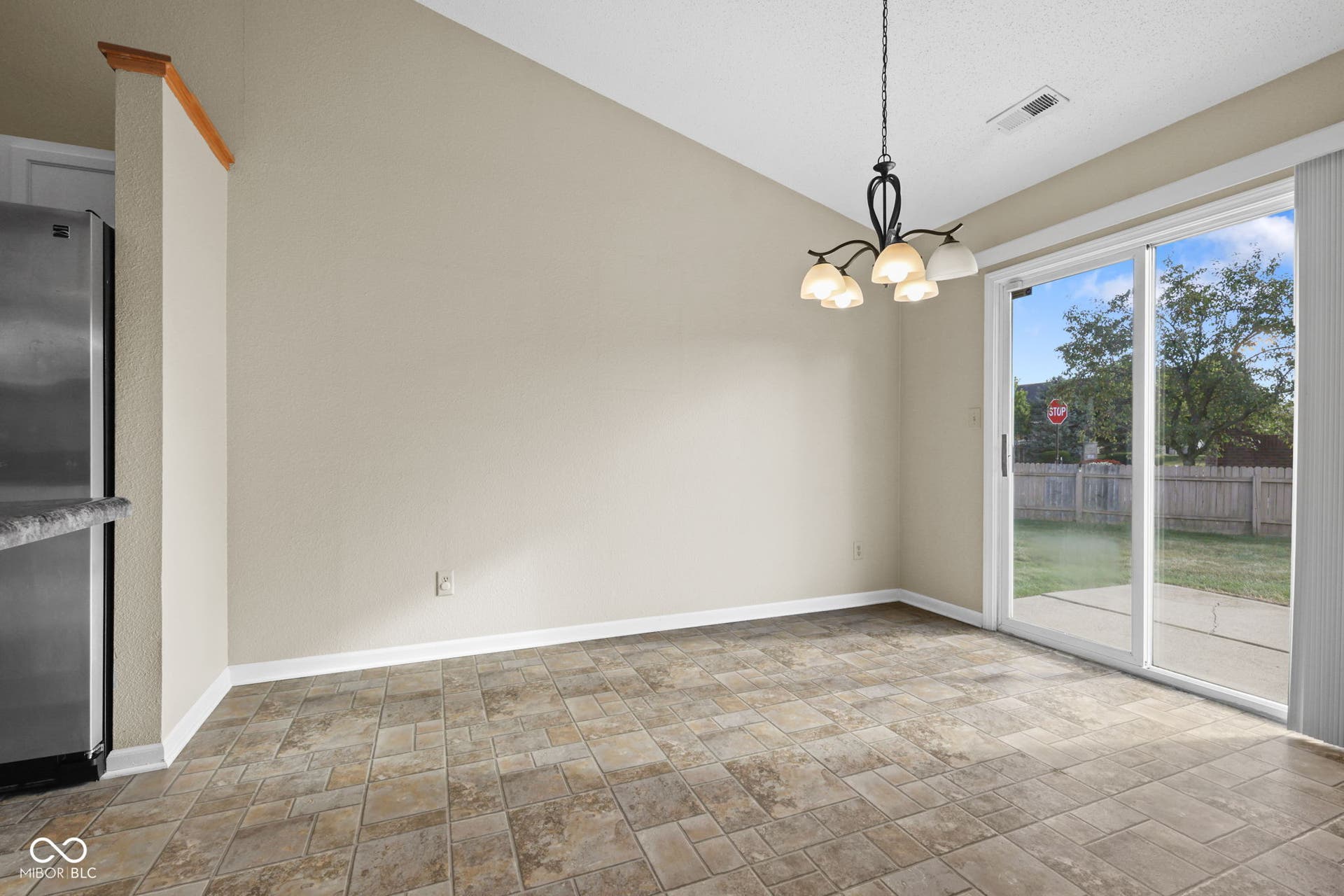 Dining space conveniently connected to the kitchen, creating an easy flow for everyday living and entertaining.