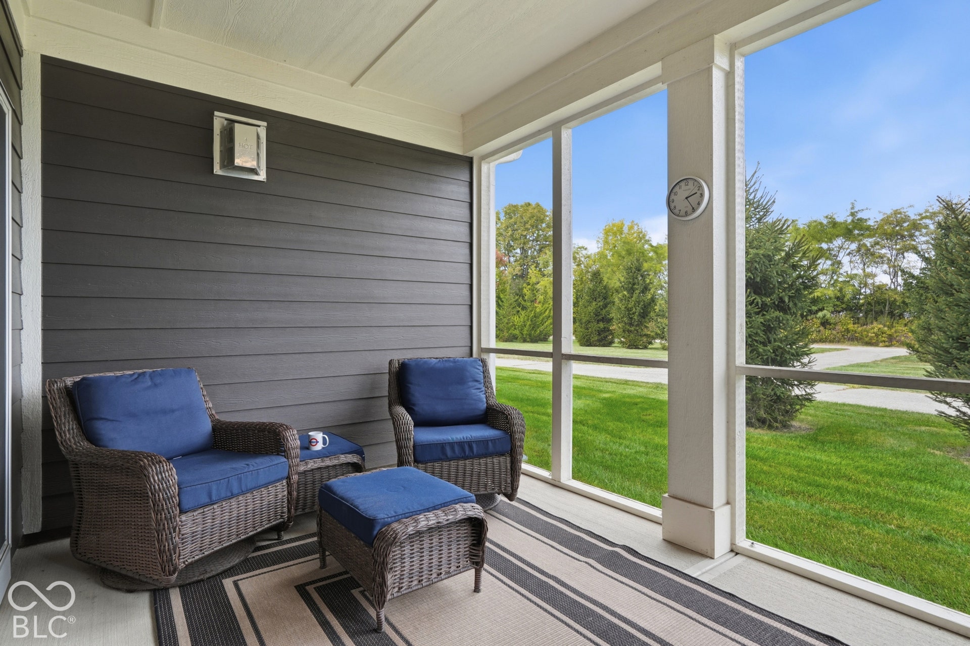 Another view of the Screened In Porch