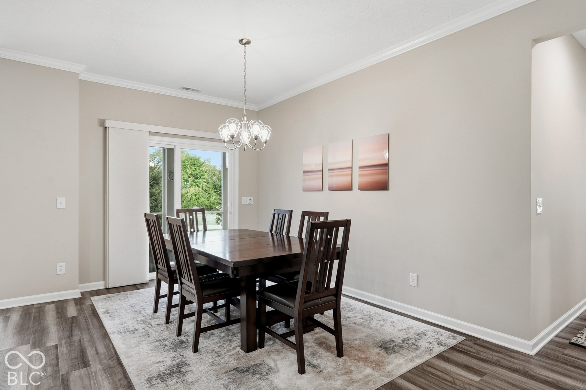 Screened porch is located off of the Dining Area