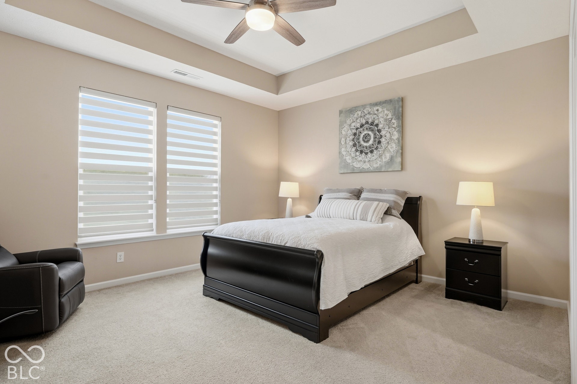 Tray ceiling adds interest