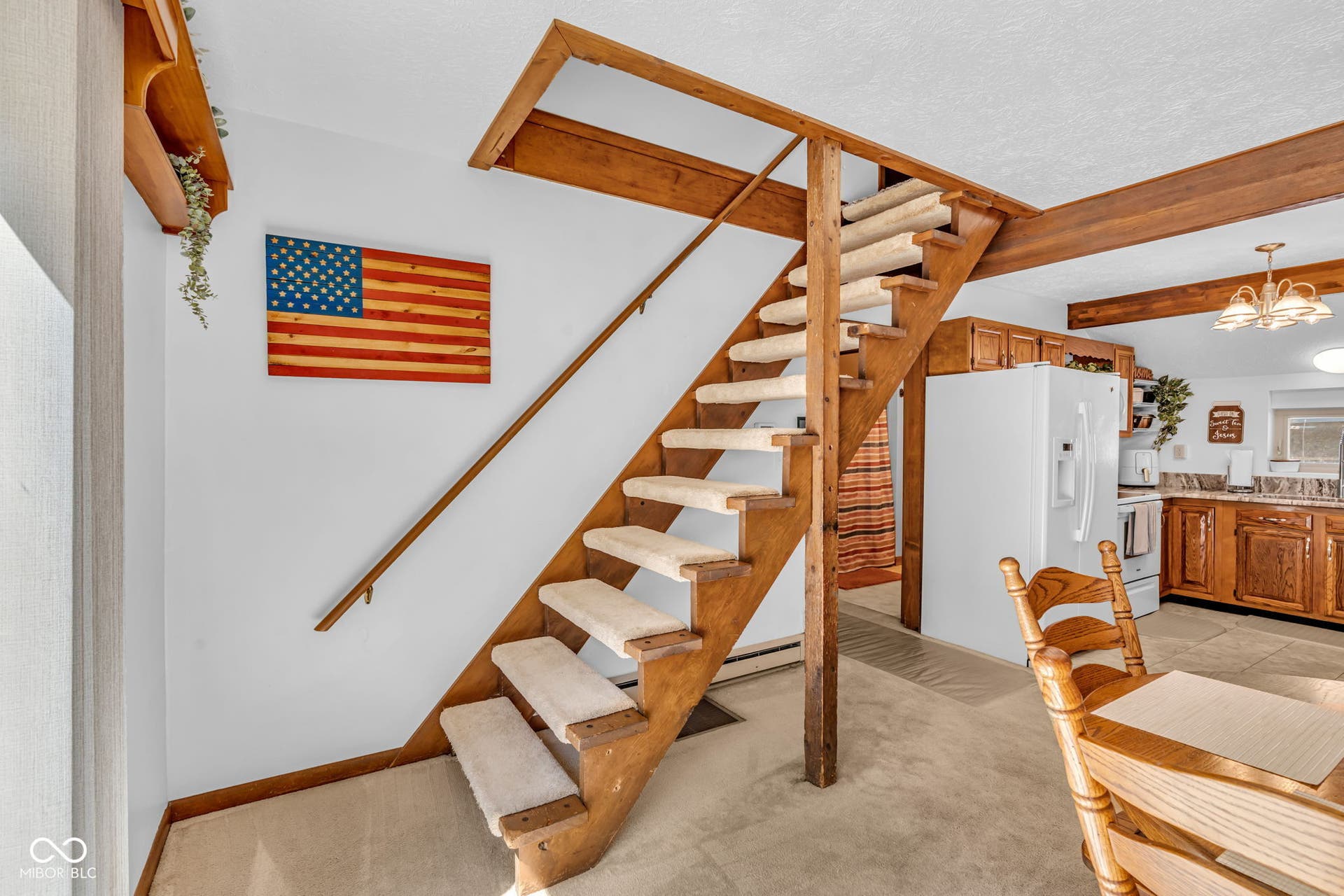 5432 W Whittier Drive, Knightstown, IN 46148 Stairs