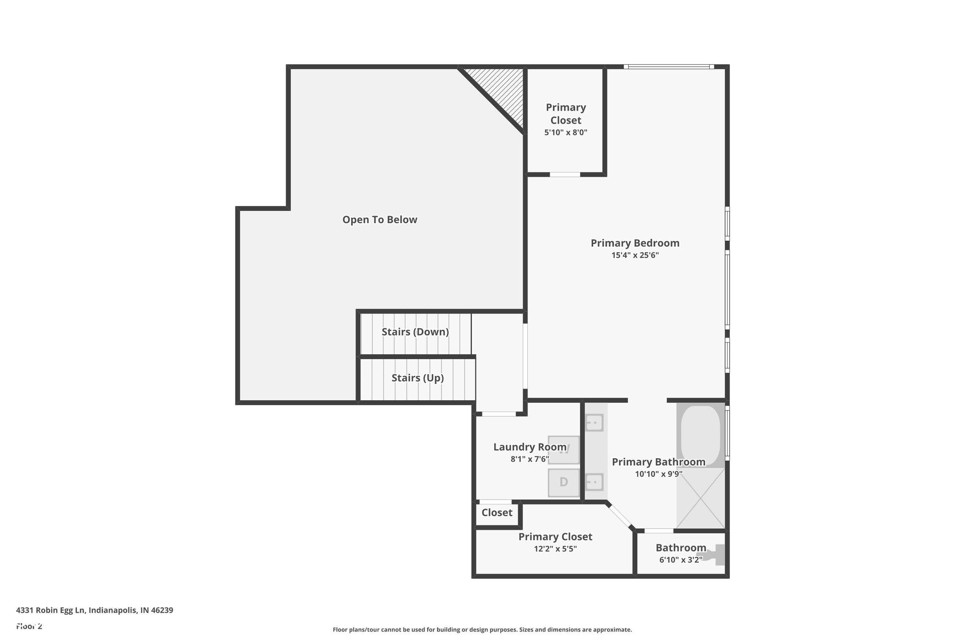 4331 Robin Egg Lane, Indianapolis, IN 46239 Floor plan