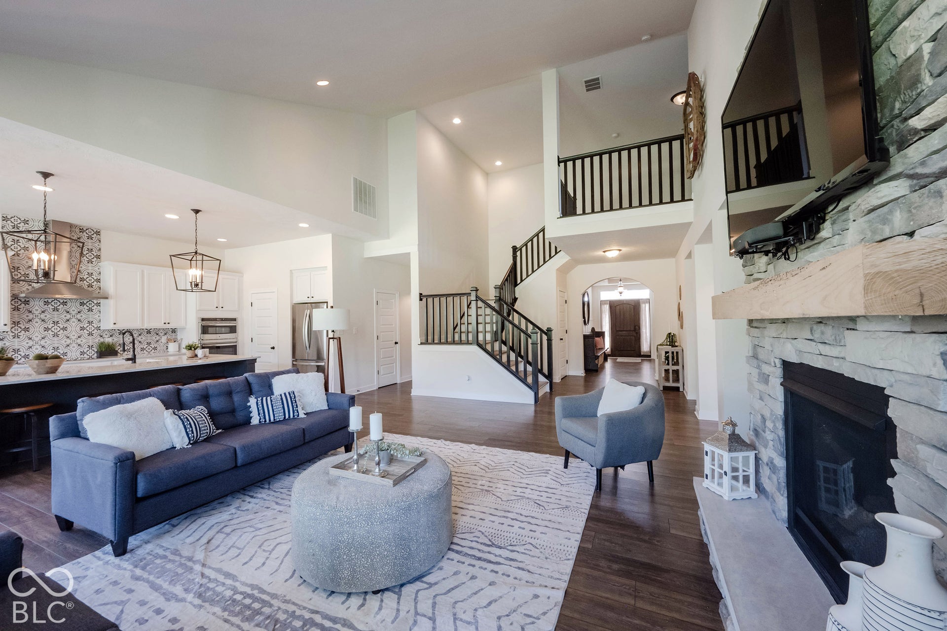 11614 Platt Street, Noblesville, IN 46060 The open floor plan makes this an ideal home for hosting.