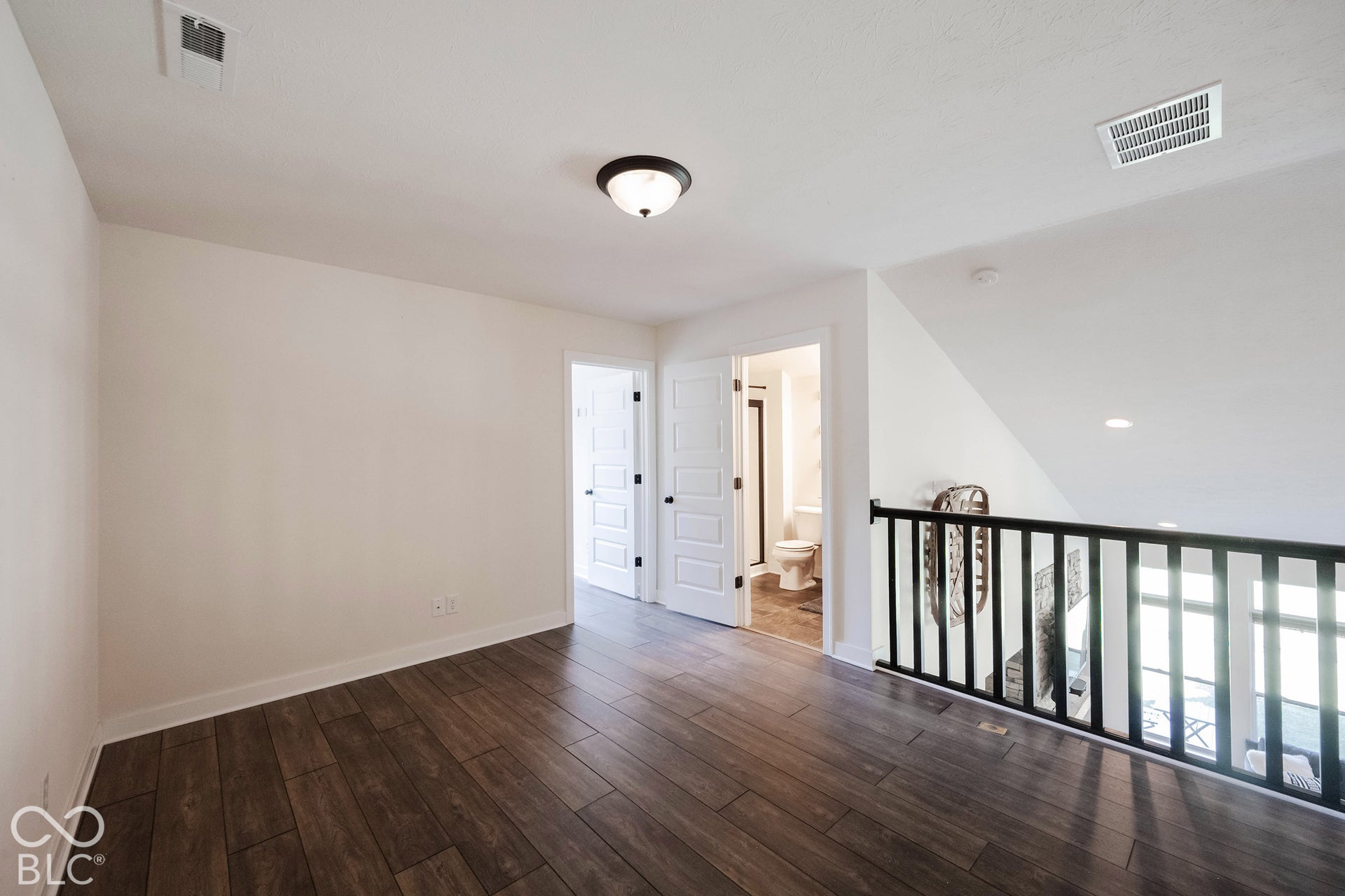 11614 Platt Street, Noblesville, IN 46060 Loft looks over the Great Room and features a full bath and bedroom!
