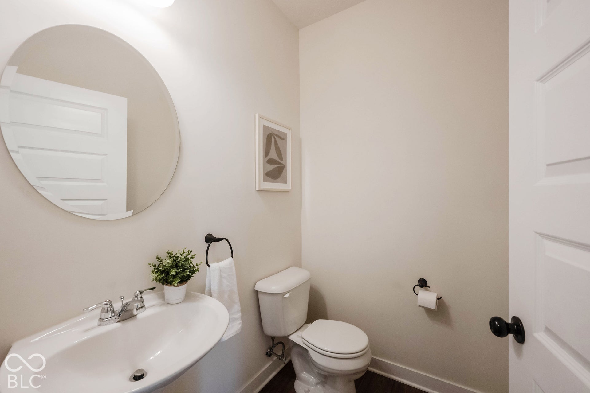 11614 Platt Street, Noblesville, IN 46060 A convenient half bathroom is situated on the main floor, near the Great Room, convenient for guests!