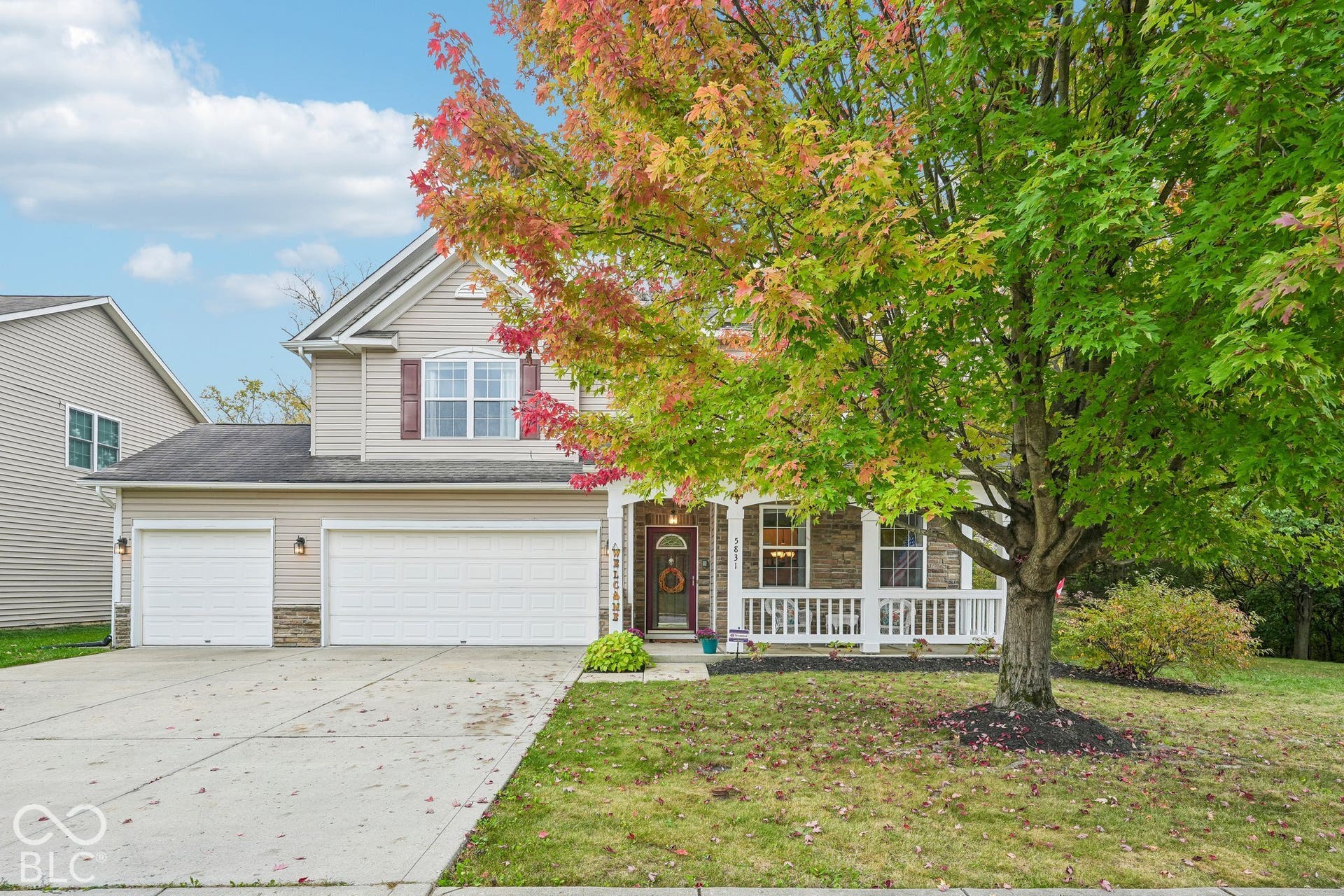 Welcome to 5831 Long Lake Lane boasting privacy, 3-car garage, and nearly 3,000 open floorplan