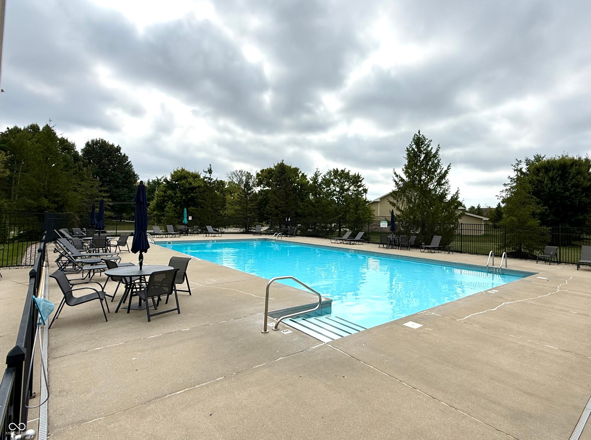 Neighborhood pool and gathering space