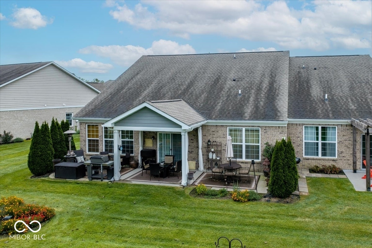 Meticulously Maintained + Backyard Haven w/ Private Lot and xl Patio + Favorite Floorplan + Covered Front Sitting Porch + Neighborhood Amenities = Welcome Home