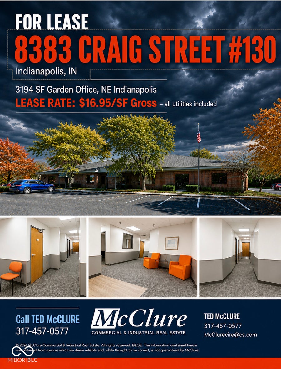 Property photo for 8383 Craig Street, Indianapolis, IN
