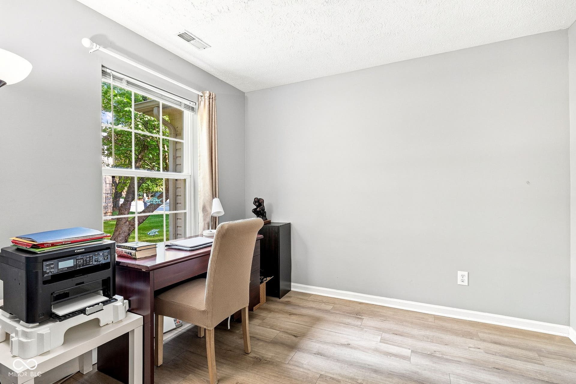 Den/office/playroom off living room