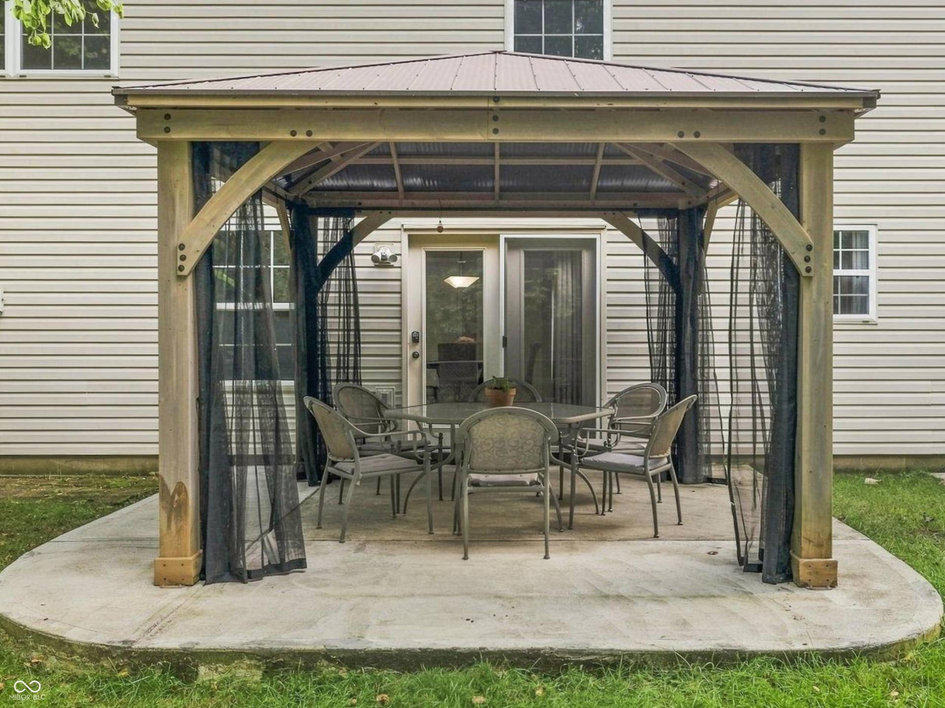 Backyard gazebo