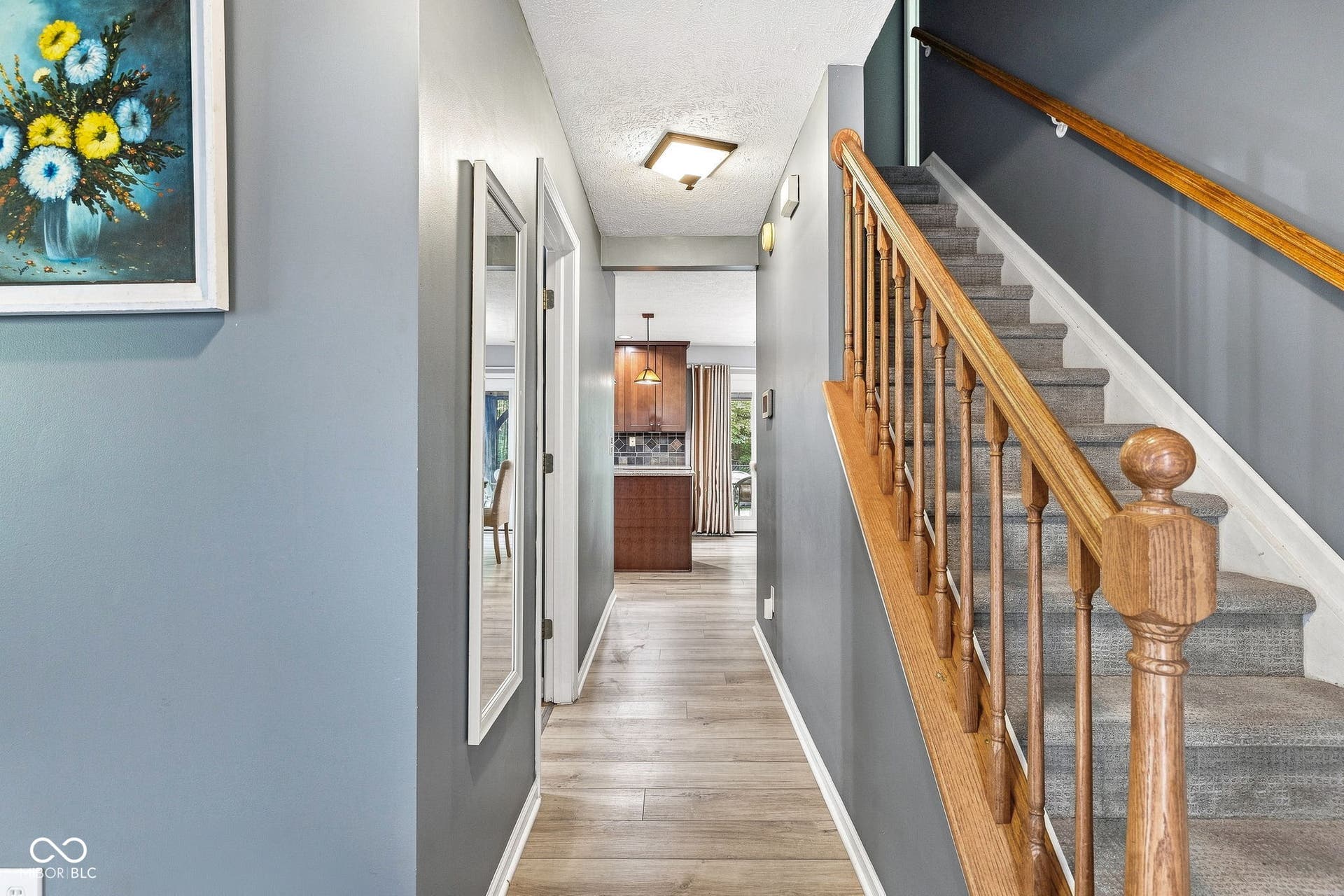 Entry way with new LVP