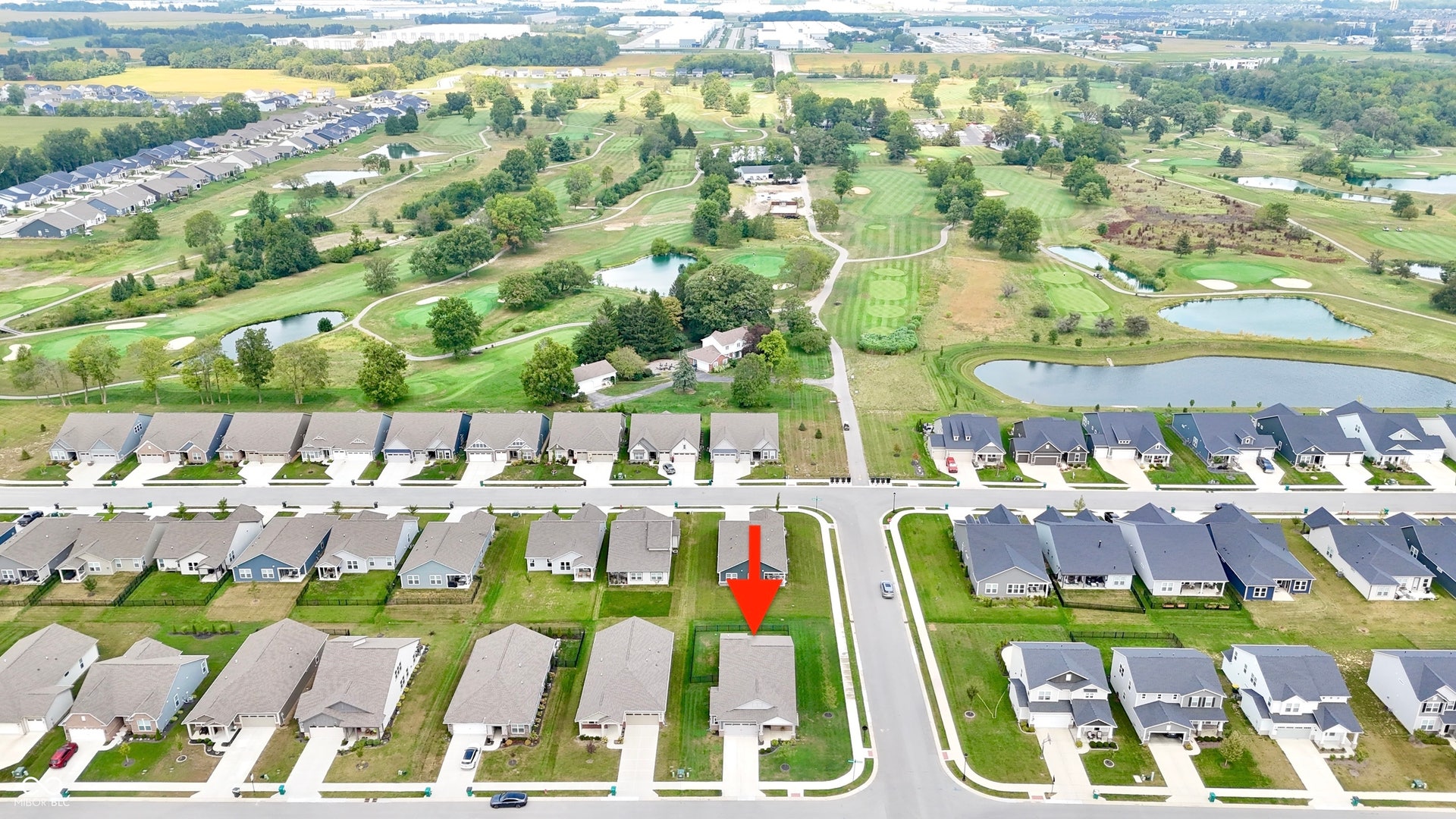 Located on Golf Club of Indiana! Serene, quiet location!