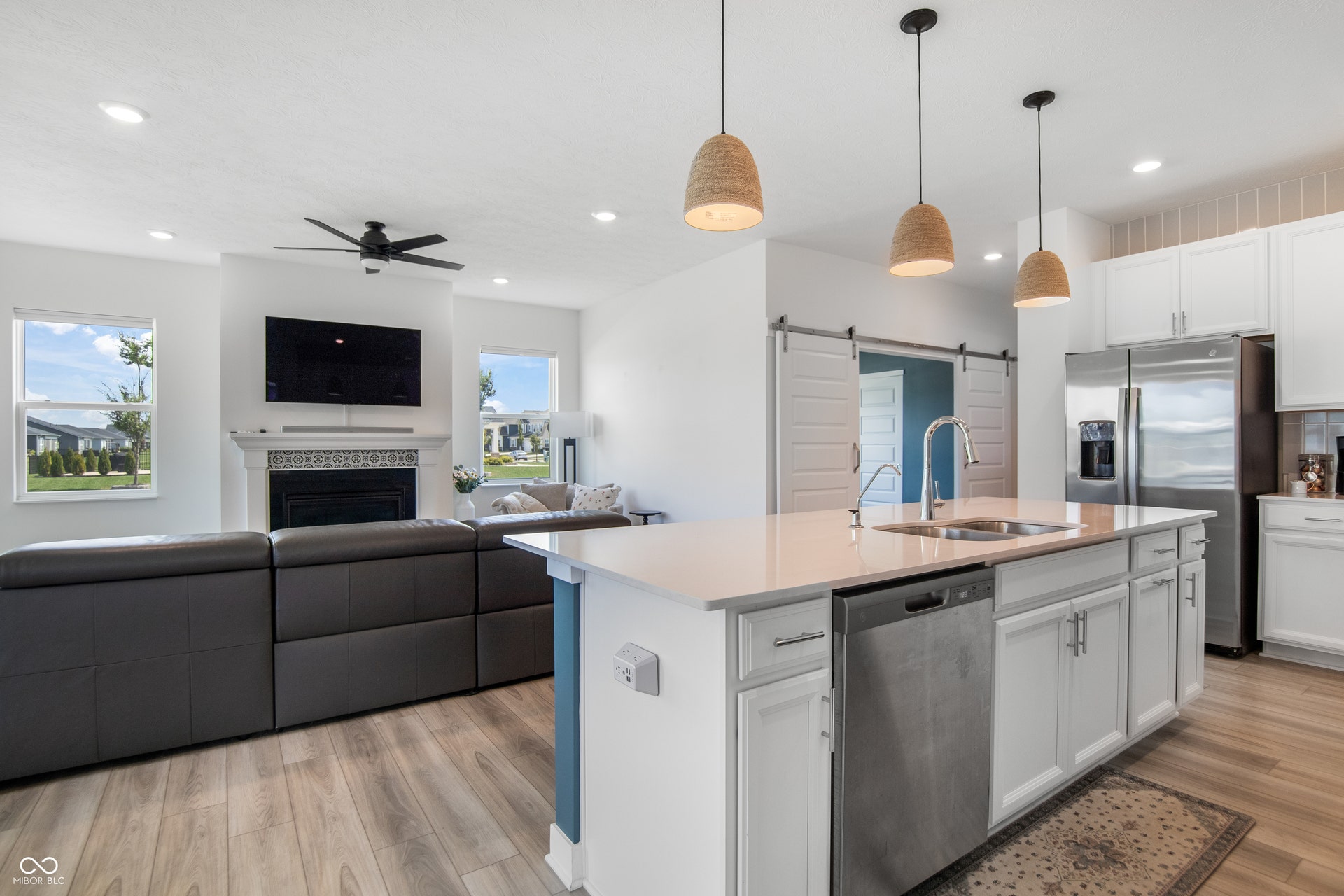 Beautiful open concept of the "Fletcher" floor plan!