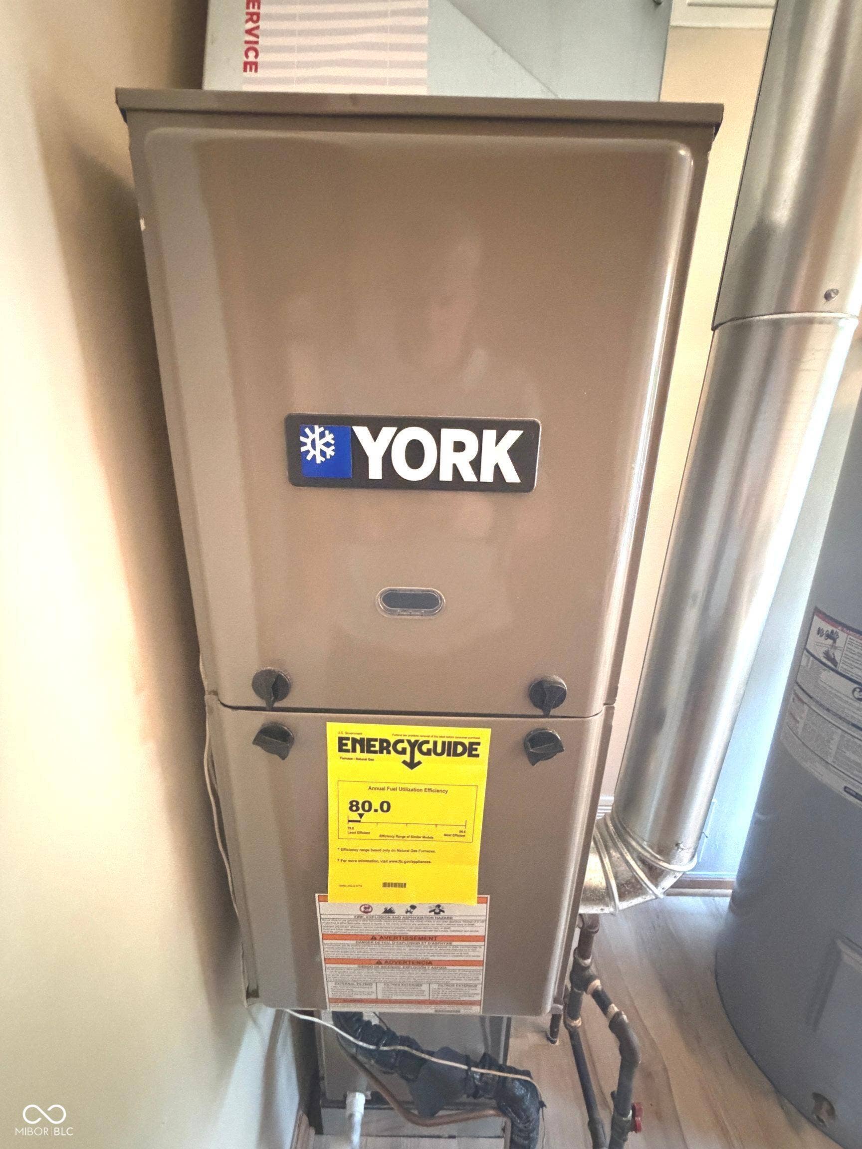 YORK HVAC system