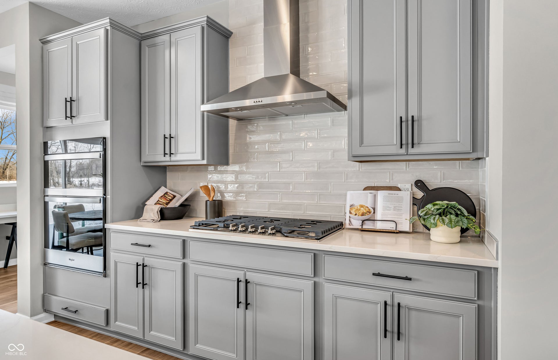 Virtually Altered - Similar Model. This home has stained cabinetry.