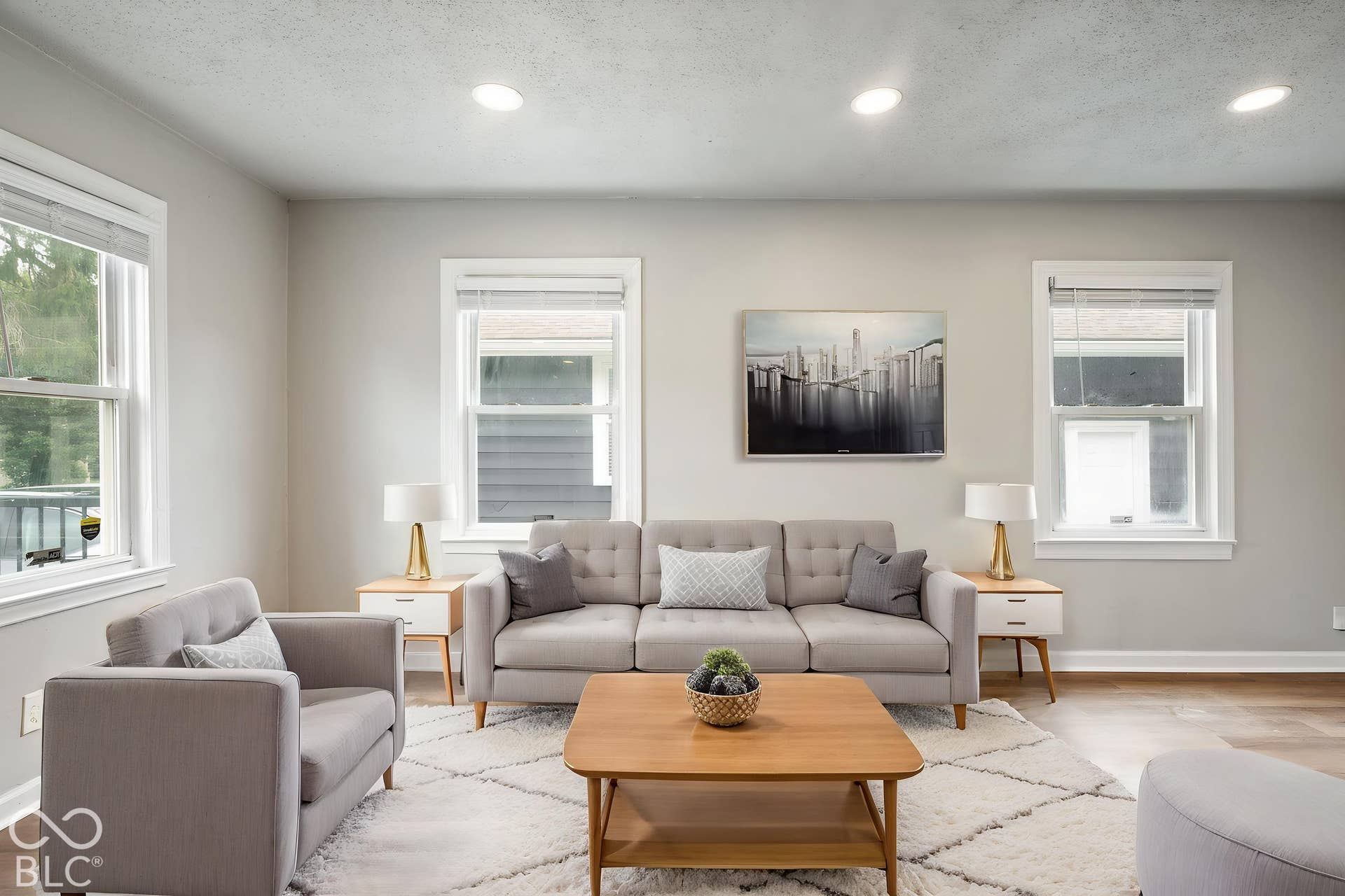 4911 Rosslyn Avenue, Indianapolis, IN 46205 Virtually Altered - Virtually Staged Living Room